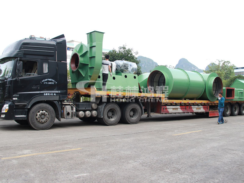 大型磨粉机HC2000发货现场